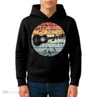 Retro Uke Ukulele Player Funny Ukulele Music Kids Hoodie thumb 4