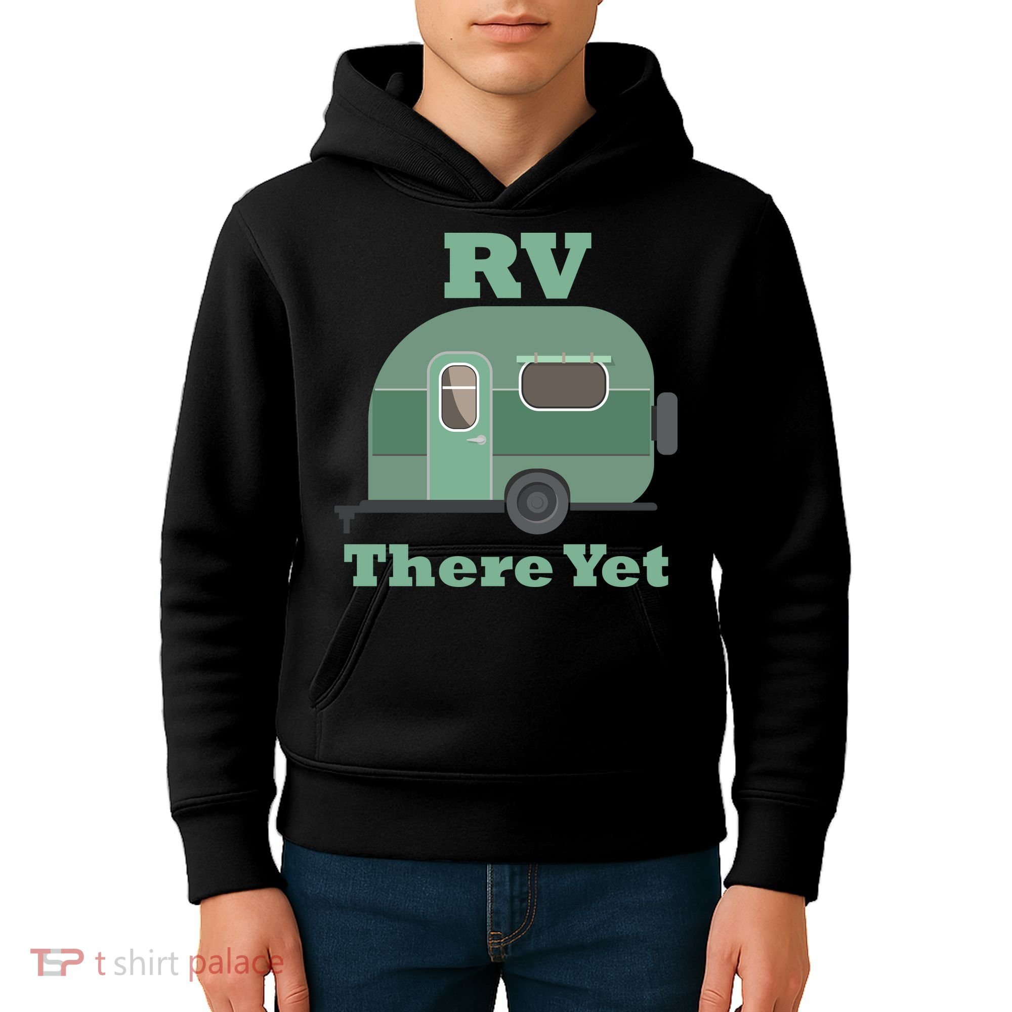 RV There Yet Kids Hoodie