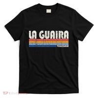 Retro Vintage 70s 80s Style La Guaira Venezuela T-Shirt thumb 0