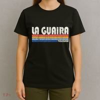 Retro Vintage 70s 80s Style La Guaira Venezuela T-Shirt thumb 4