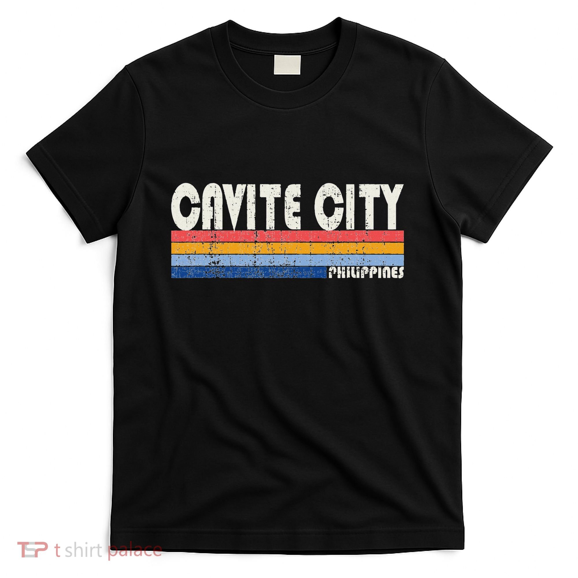 Retro Vintage 70s 80s Style Cavite City Philippines T-Shirt