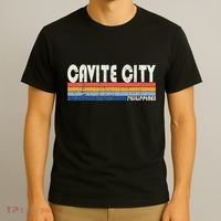 Retro Vintage 70s 80s Style Cavite City Philippines T-Shirt thumb 3