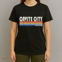 Retro Vintage 70s 80s Style Cavite City Philippines T-Shirt thumb 4