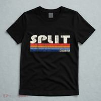 Retro Vintage 70s 80s Style Split Croatia T-Shirt thumb 5