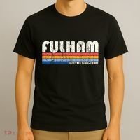 Retro Vintage 70s 80s Style Fulham United Kingdom T-Shirt thumb 3