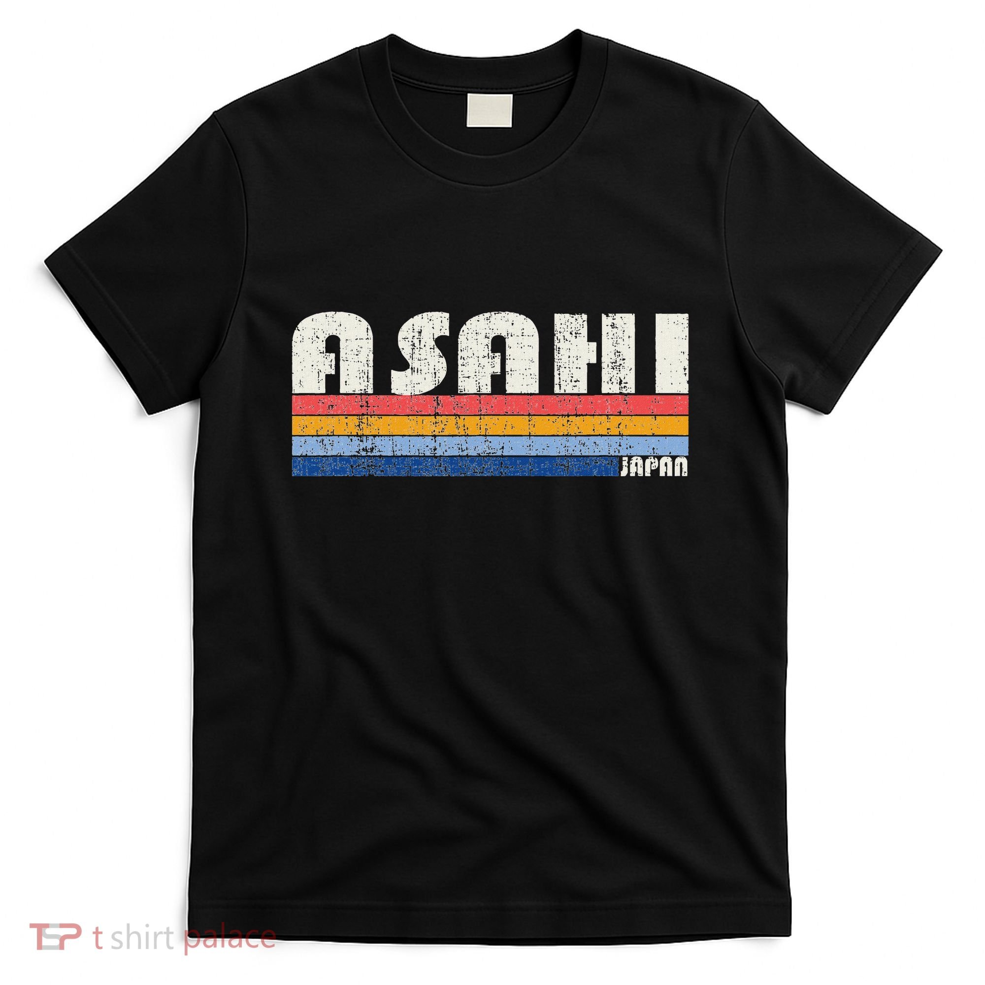 Retro Vintage 70s 80s Style Asahi Japan T-Shirt