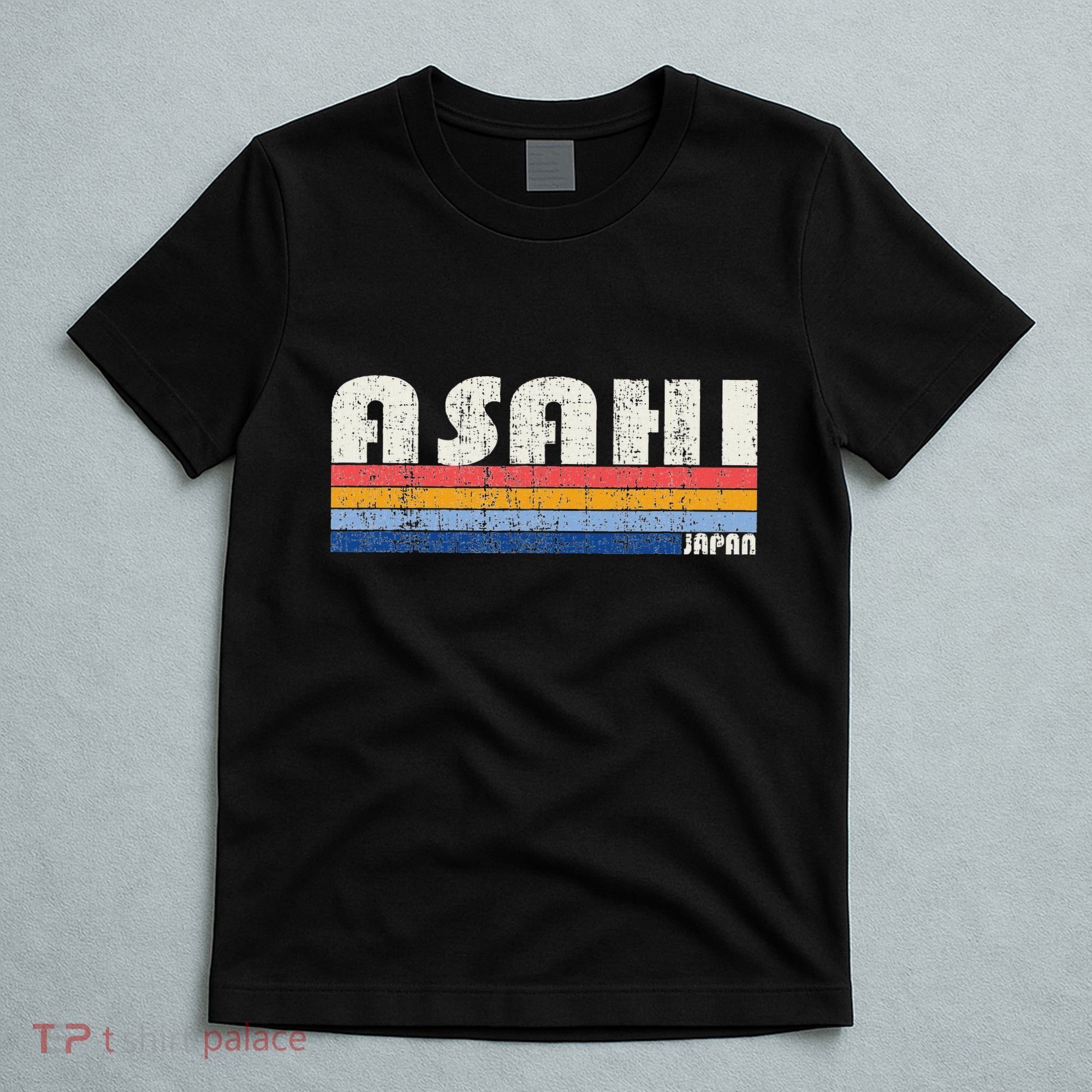 Retro Vintage 70s 80s Style Asahi Japan T-Shirt