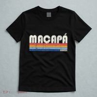 Retro Vintage 70s 80s Style Macapá Brazil T-Shirt thumb 5
