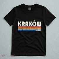 Retro Vintage 70s 80s Style KrakóW Poland T-Shirt thumb 5