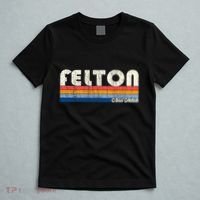 Retro Vintage 70s 80s Style Felton Ca T-Shirt thumb 5