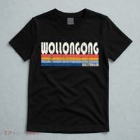 Retro Vintage 70s 80s Style Wollongong Australia T-Shirt thumb 5