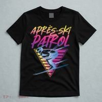 Retro Vintage 80s Apres Ski Patrol T-Shirt thumb 5