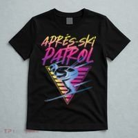 Retro Vintage 80s Apres Ski Patrol T-Shirt thumb 5