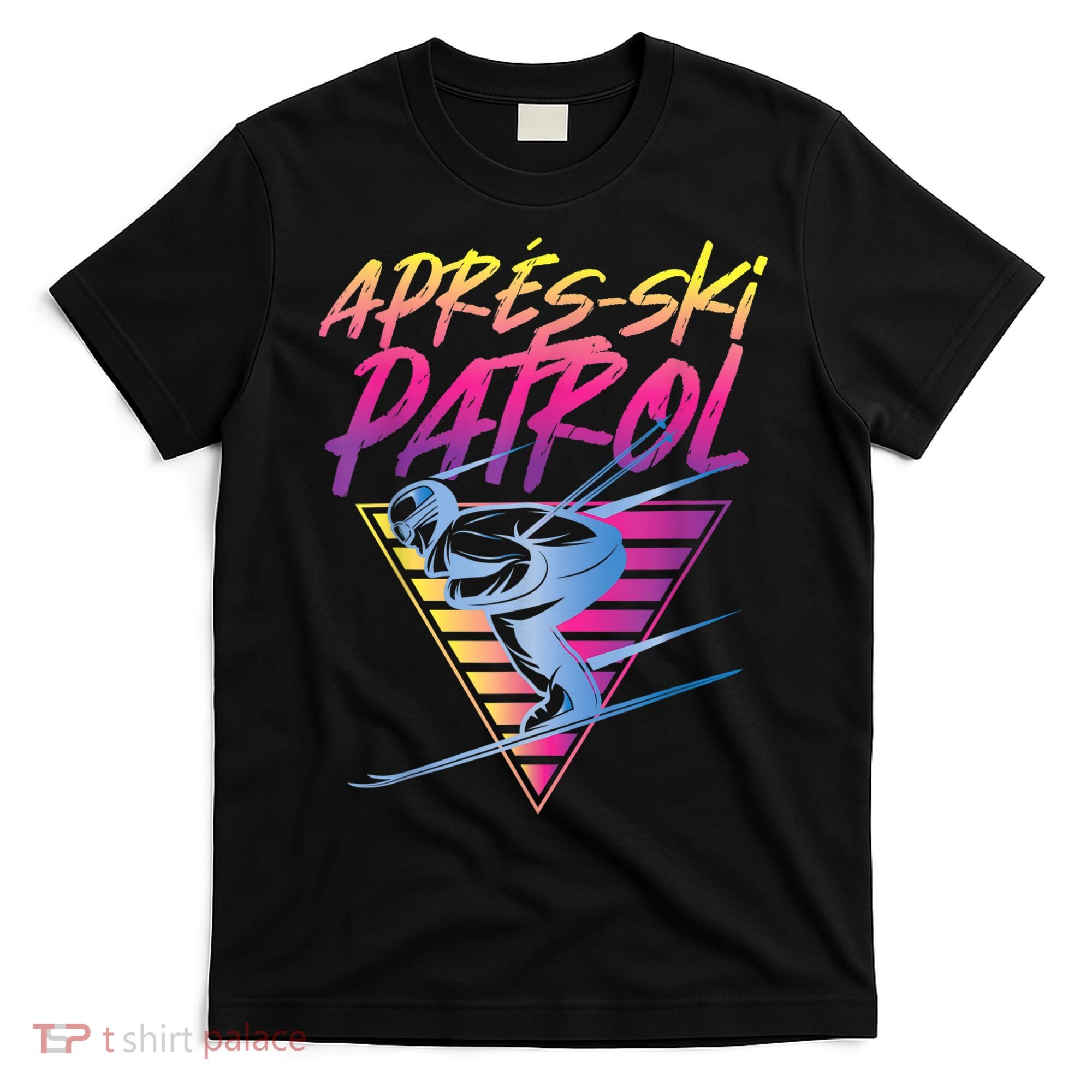 Retro Vintage 80s Apres Ski Patrol T-Shirt