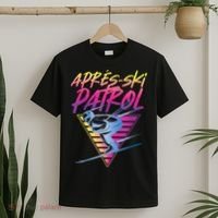Retro Vintage 80s Apres Ski Patrol T-Shirt thumb 2