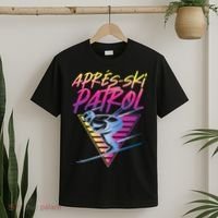 Retro Vintage 80s Apres Ski Patrol T-Shirt thumb 2
