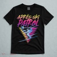 Retro Vintage 80s Apres Ski Patrol T-Shirt thumb 5