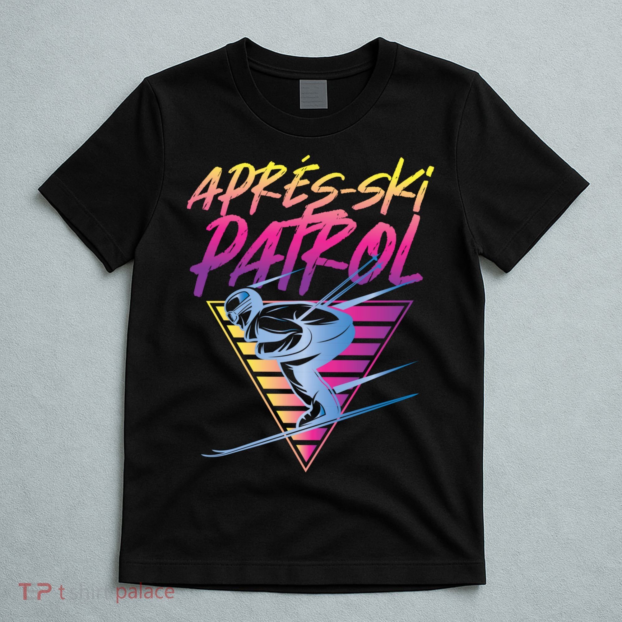 Retro Vintage 80s Apres Ski Patrol T-Shirt