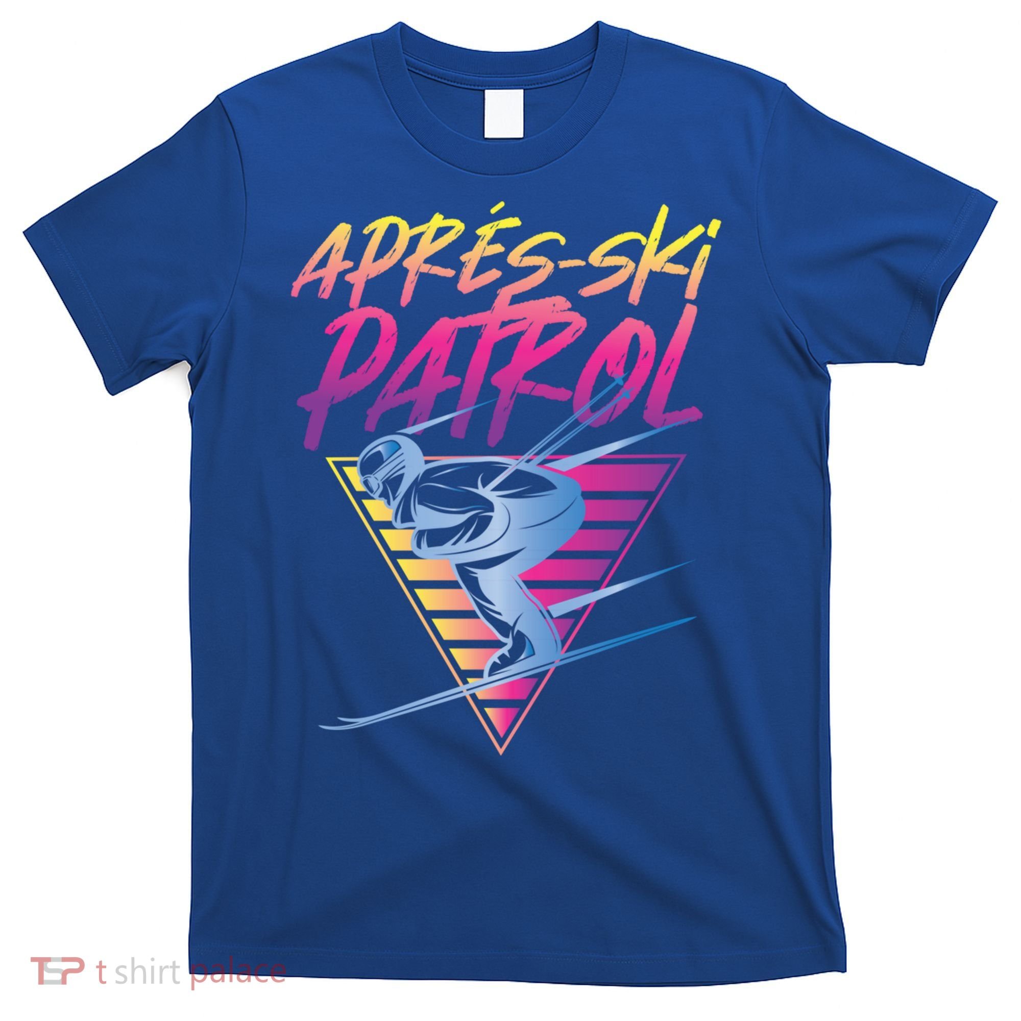 Retro Vintage 80s Apres Ski Patrol Funny Gift T-Shirt
