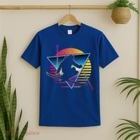 Retro Vintage 80s Ski Great Gift T-Shirt thumb 2