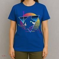 Retro Vintage 80s Ski Great Gift T-Shirt thumb 4