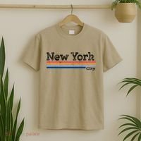 Retro Vintage 80s Style New York City Logo T-Shirt thumb 2
