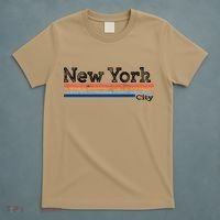 Retro Vintage 80s Style New York City Logo T-Shirt thumb 5