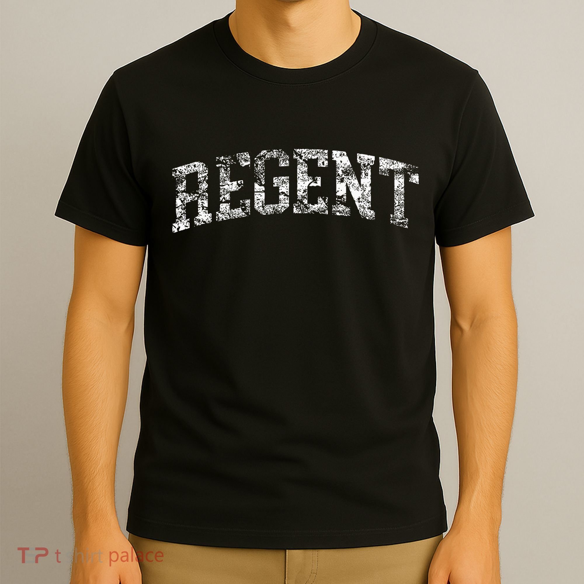 Regent Vintage Arch Logo University Sports Style T-Shirt