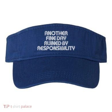 Retro Vintage Another Fine Day Ruined By Responsibility Visor