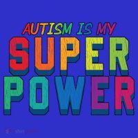 Retro Vintage Autism Is My Super Power Autistic Meaningful Gift T-Shirt thumb 7