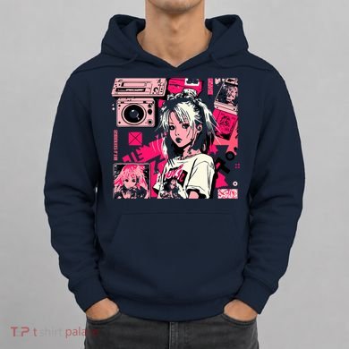Retro Vaporwave Aesthetic 90s Egirl Japanese Art Hoodie