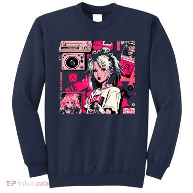 Retro Vaporwave Aesthetic 90s Egirl Japanese Art Sweatshirt