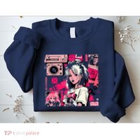 Retro Vaporwave Aesthetic 90s Egirl Japanese Art Sweatshirt thumb 2