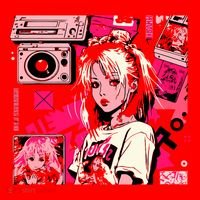 Retro Vaporwave Aesthetic 90s Egirl Japanese Art Santa Hat thumb 1