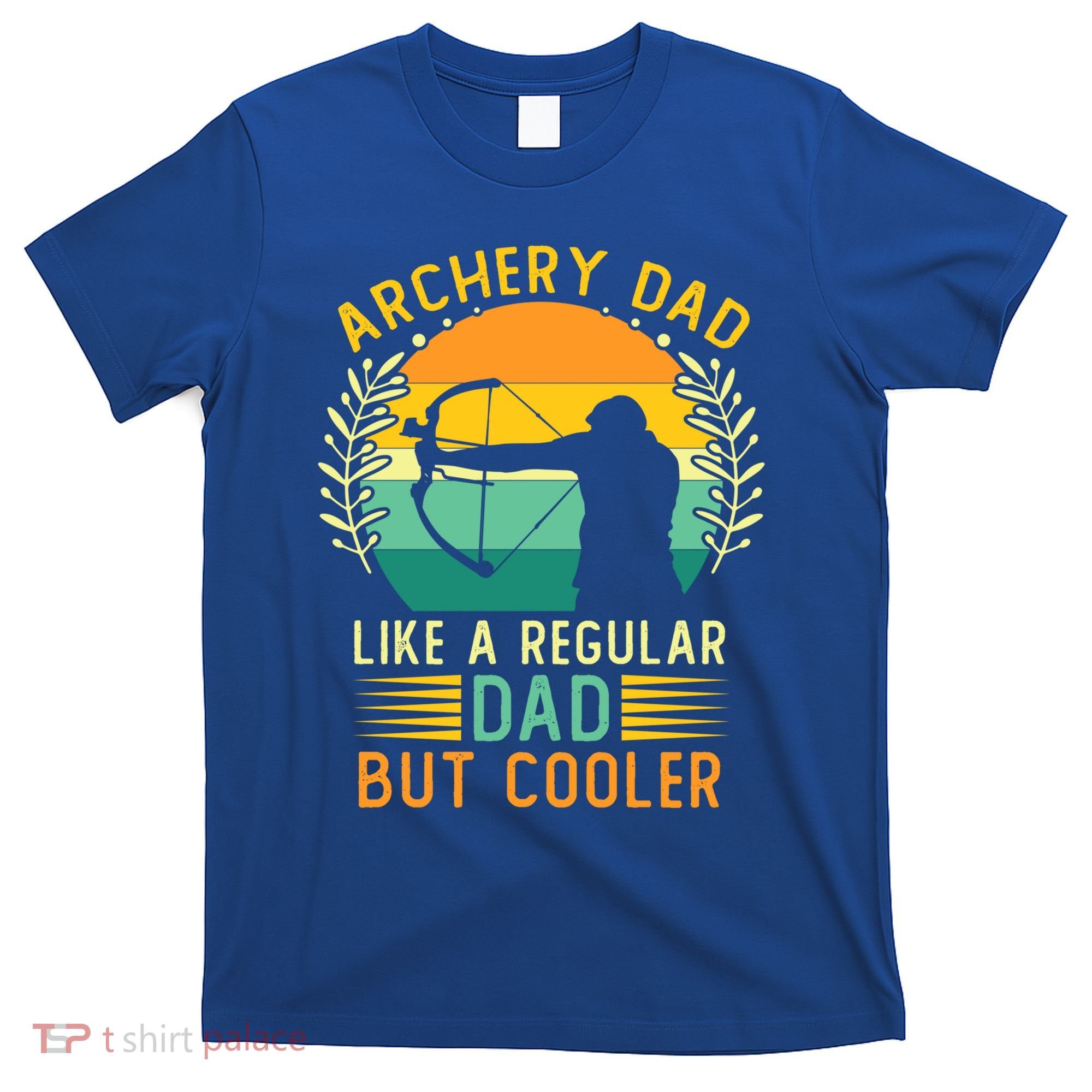 Retro Vintage Archery Dad Father's Day Archering Daddy Meaningful Gift T-Shirt