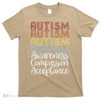 Retro Vintage Autism Awareness With Distressed Text T-Shirt thumb 0