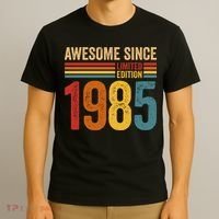 Retro Vintage Awesome Since 1985 Limited Edition T-Shirt thumb 3