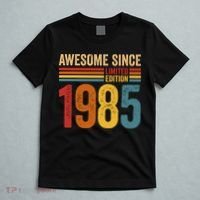 Retro Vintage Awesome Since 1985 Limited Edition T-Shirt thumb 5