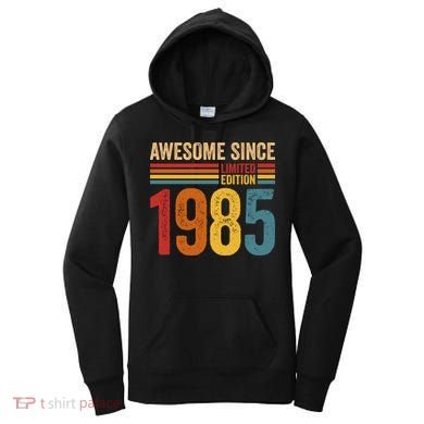 Retro Vintage Awesome Since 1985 Limited Edition Women's Hoodie