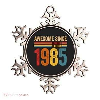 Retro Vintage Awesome Since 1985 Limited Edition Ornament