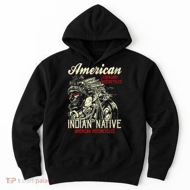 Retro Vintage American For Old Biker Hoodie