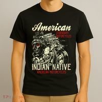 Retro Vintage American For Old Biker T-Shirt thumb 3
