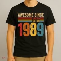 Retro Vintage Awesome Since 1989 Limited Edition T-Shirt thumb 3