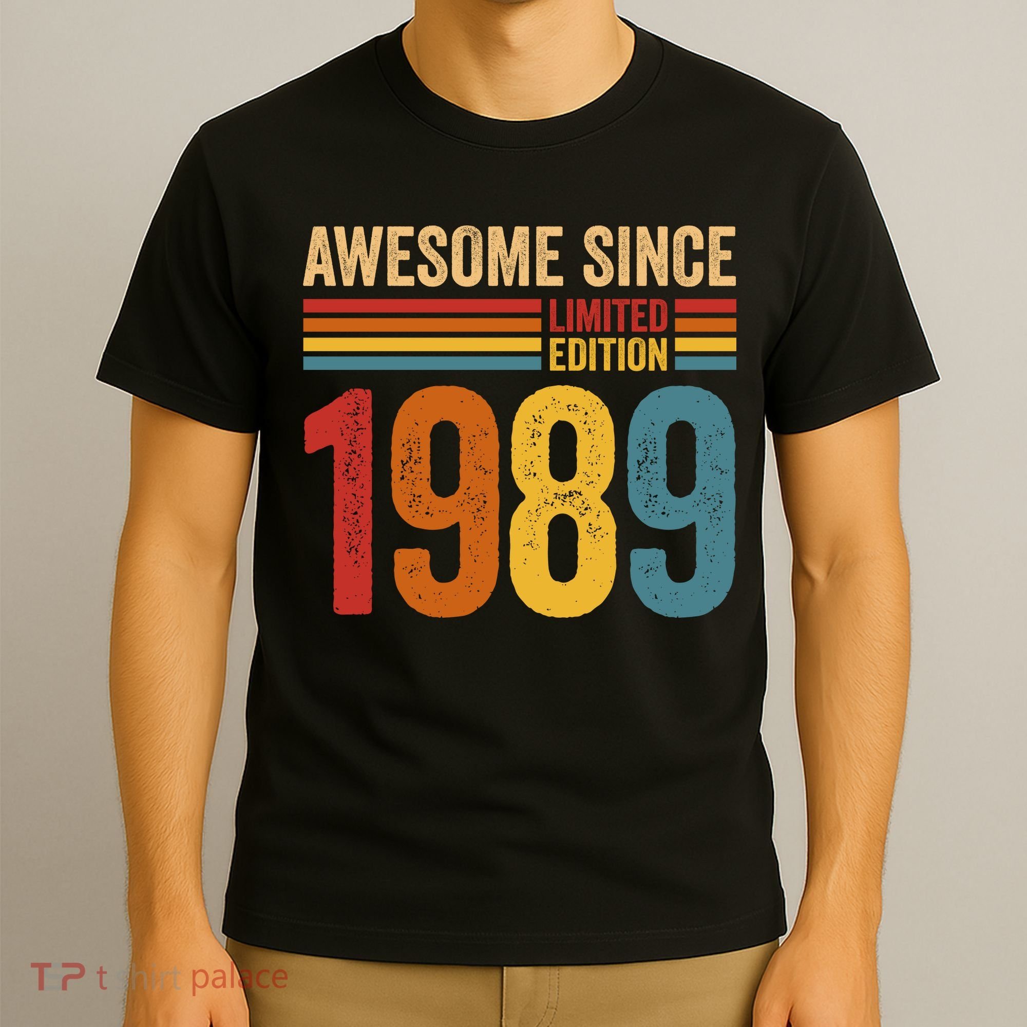 Retro Vintage Awesome Since 1989 Limited Edition T-Shirt