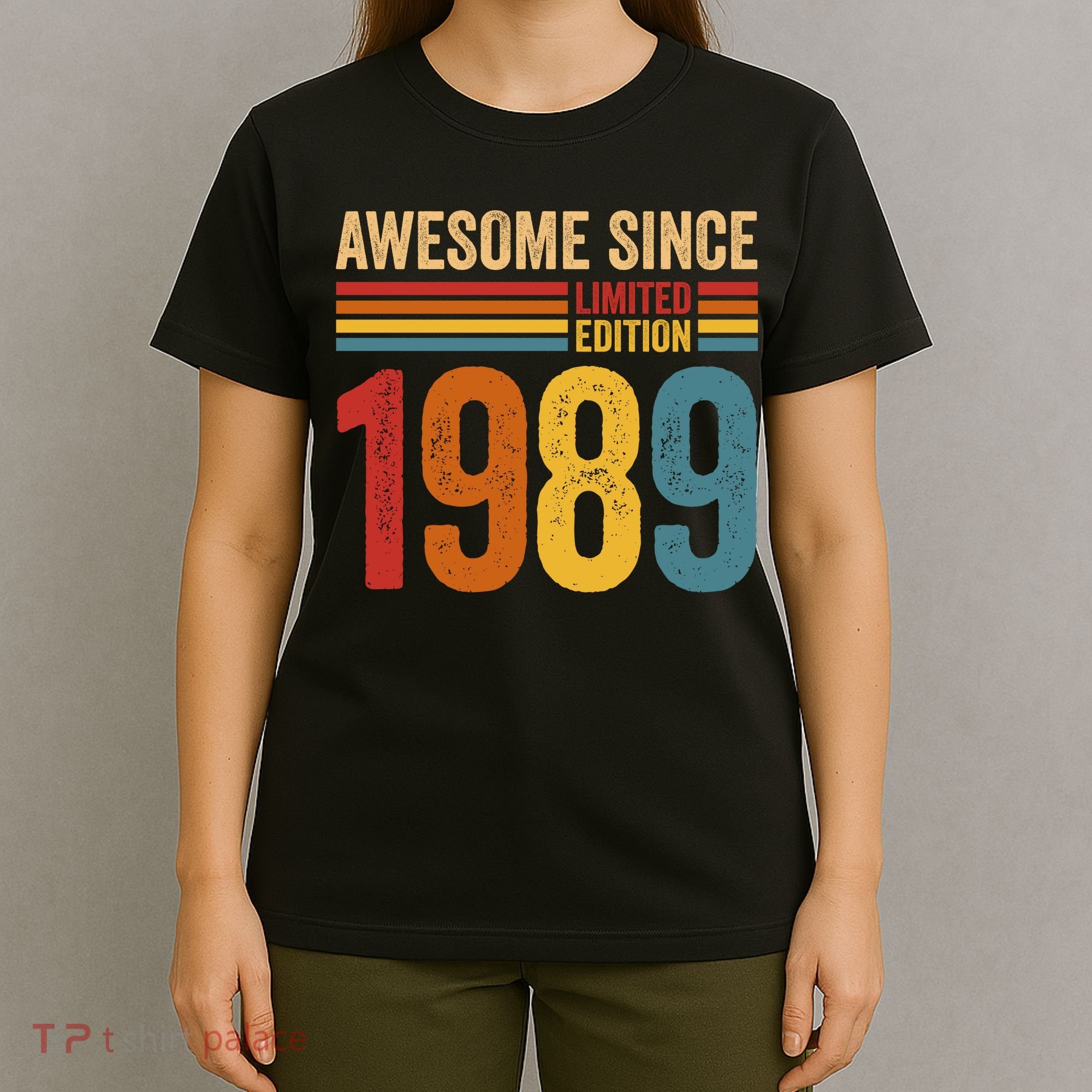 Retro Vintage Awesome Since 1989 Limited Edition T-Shirt