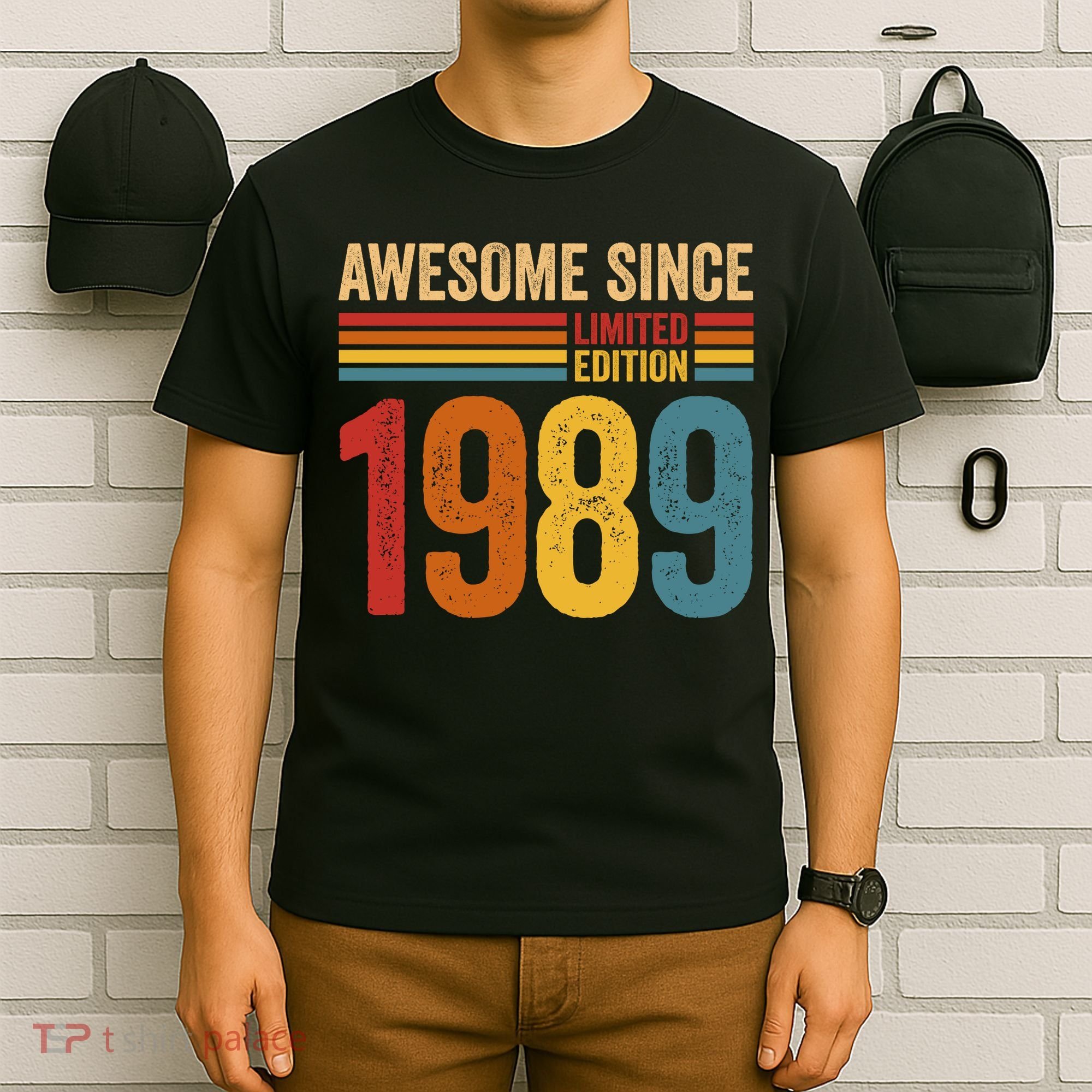 Retro Vintage Awesome Since 1989 Limited Edition T-Shirt