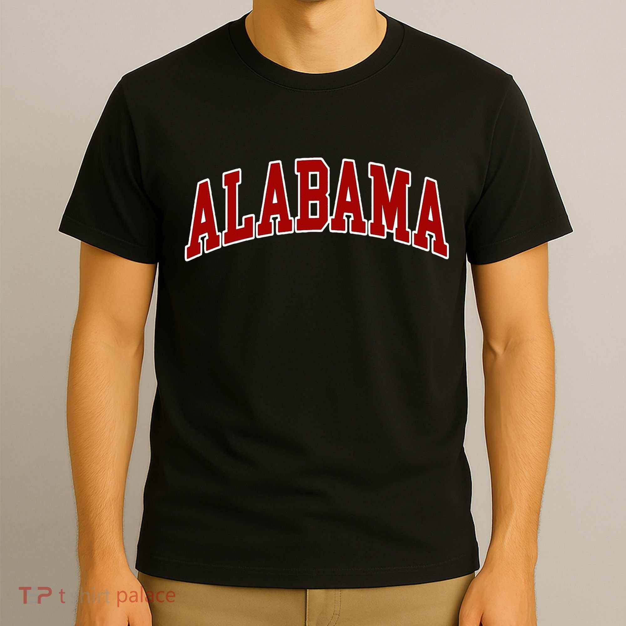 Retro Vintage Alabama AL United States Varsity Style T-Shirt