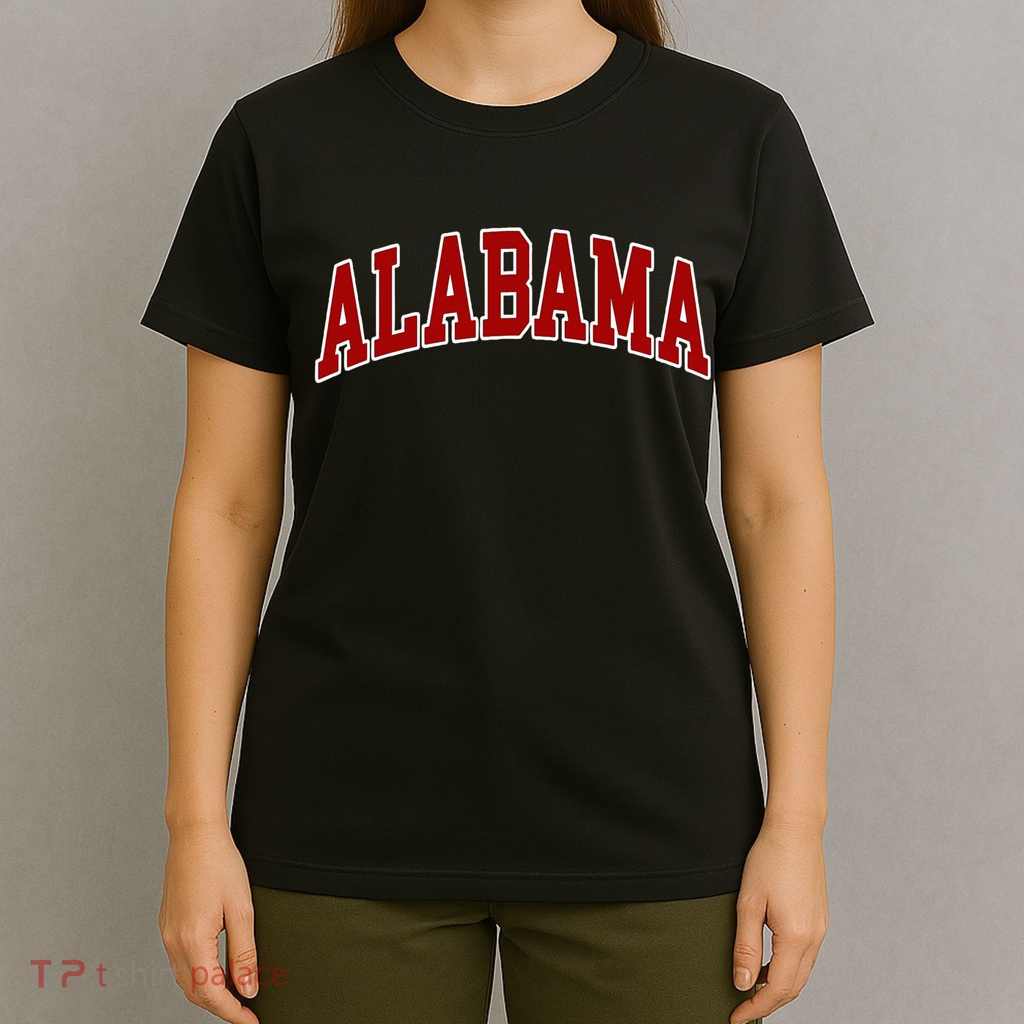 Retro Vintage Alabama AL United States Varsity Style T-Shirt