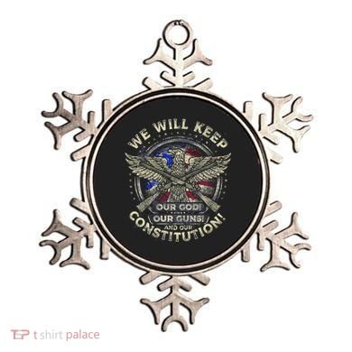 Retro Vintage America Amendment Ornament