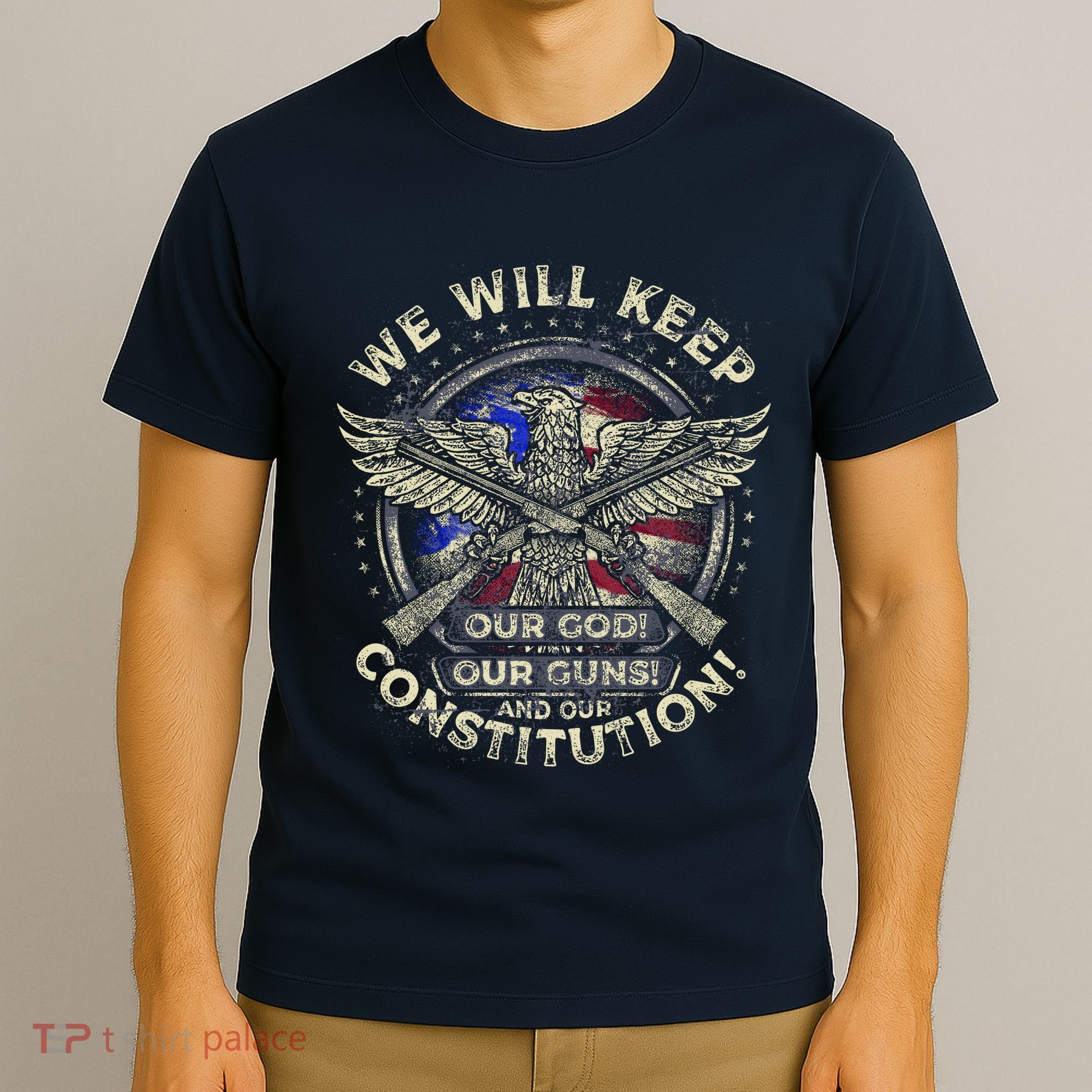 Retro Vintage America Amendment T-Shirt